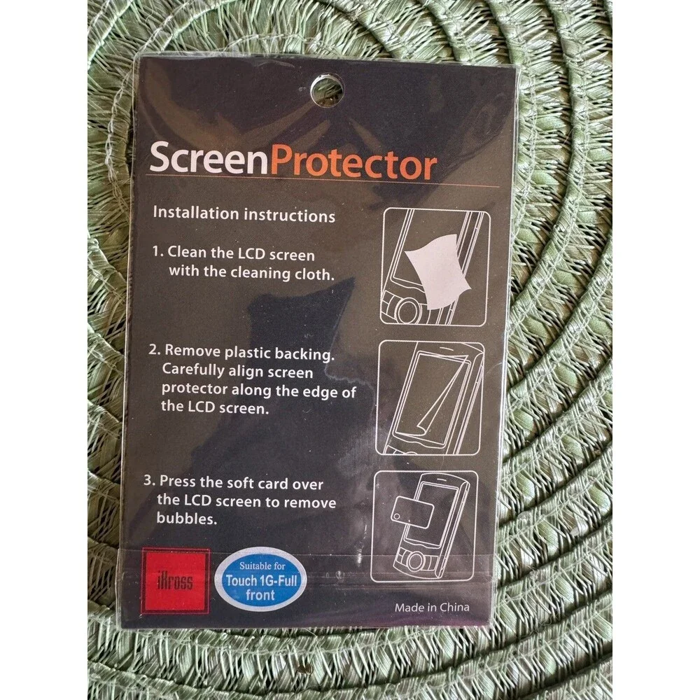 Screen Protector 1 Touch Full Front Hiross Enhance LCD Colors
